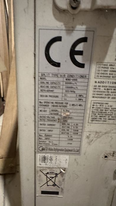 Midea климатик - 9тка