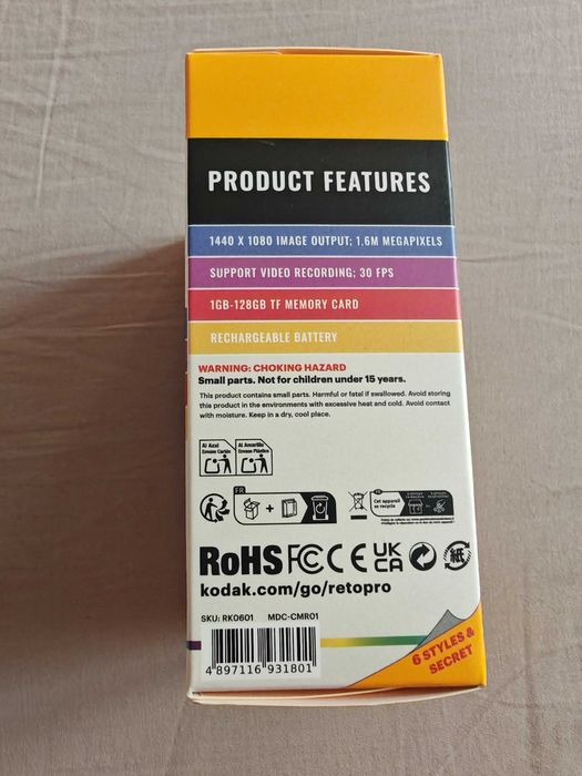 Kodak Charmera keychain digital camera, nou sigilat. Blind box