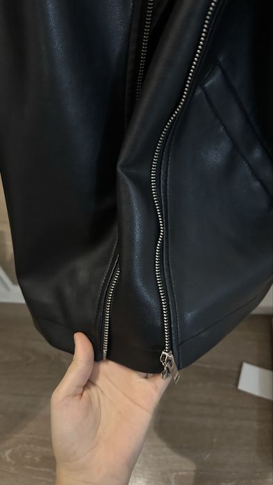 кожанная куртка, касуха