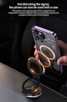 Вакуумна Магнитна Стойка за Телефон Blavec BHV-01 – Универсална за Кола и У дома