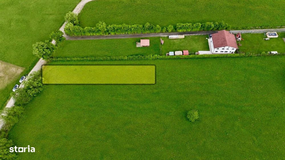 Teren intravilan 1000 mp Tocile, panoramă superbă spre munți