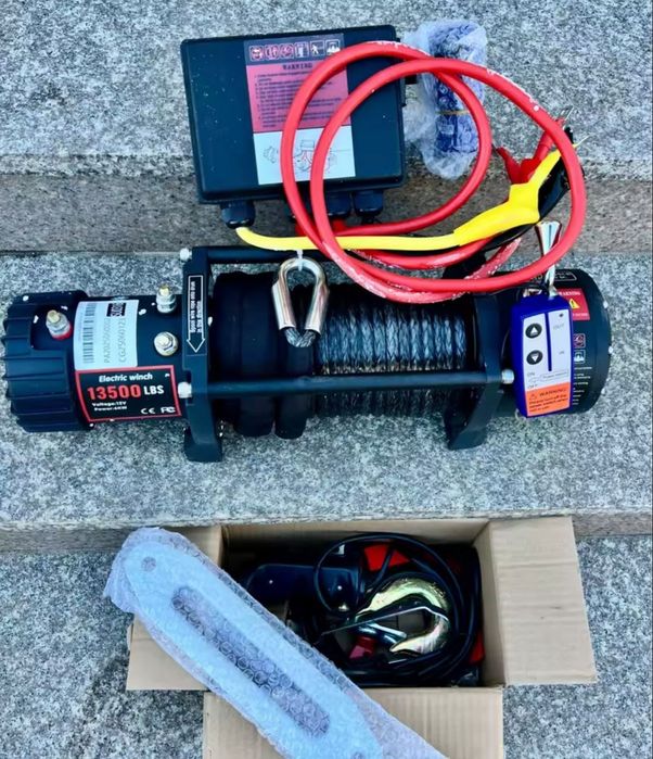 Vand troliu 13500 lbs nou 12V  Off Road 4x4 car/atv