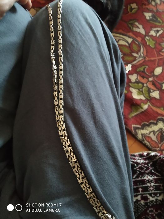 Продам цепь серебро