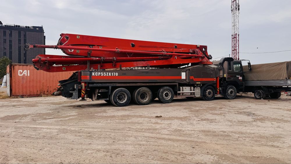 KCP Автобетонасос 55 метрлик 2012 йил 8500 Моточас