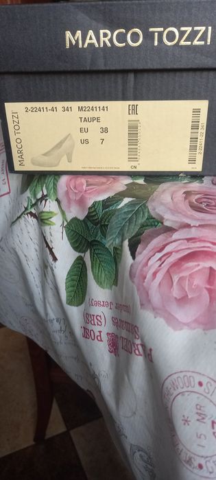 Pantofi"Marco Tozzi"măr.38