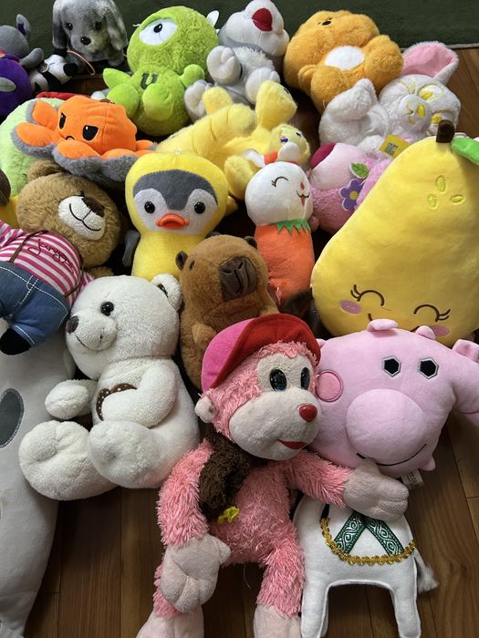 игрушки детские мягкие