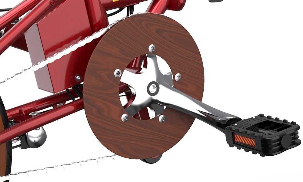 Сгъваемо електрическо колело OneSport OT02 250W 36V 5.2Ah, Утра леко