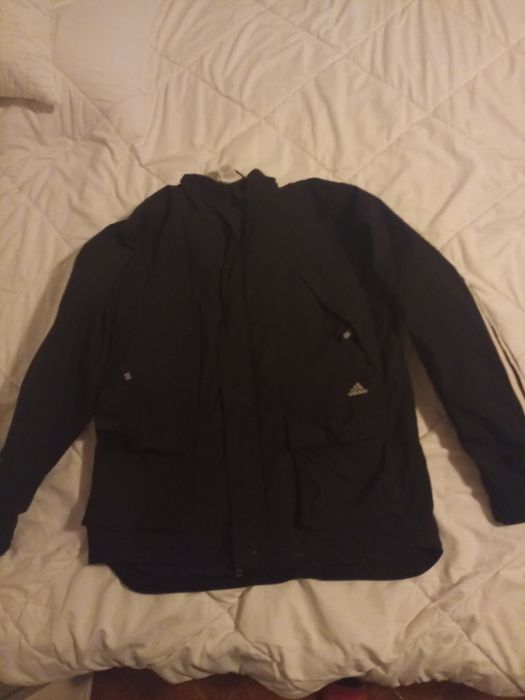 Jacheta de barbati neagra Adidas marimea S-M