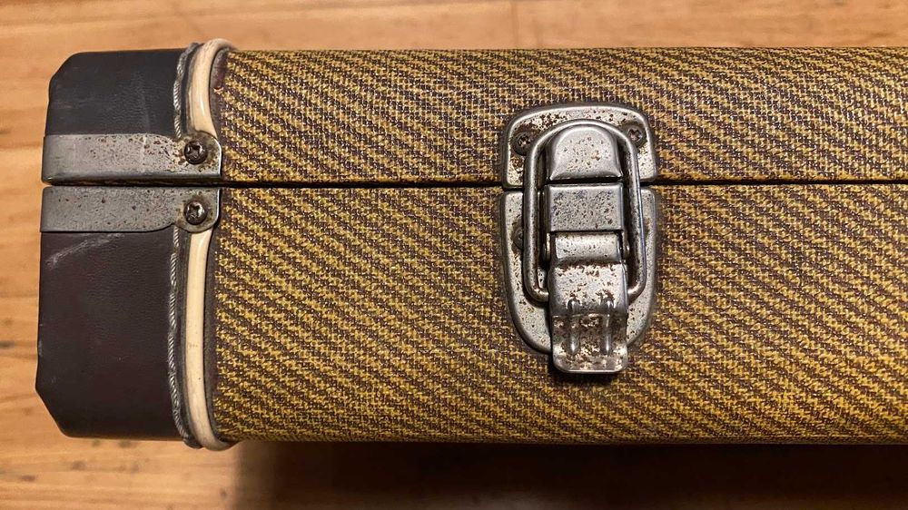 1980's Charvel Tweed Electric Guitar case