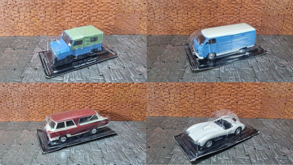 Автомобилни модели 1:43 - Spark, Ixo, журнални