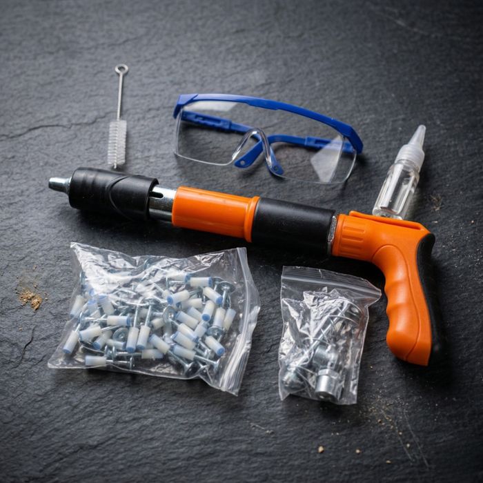 Професионален пистолет за забиване на пирони