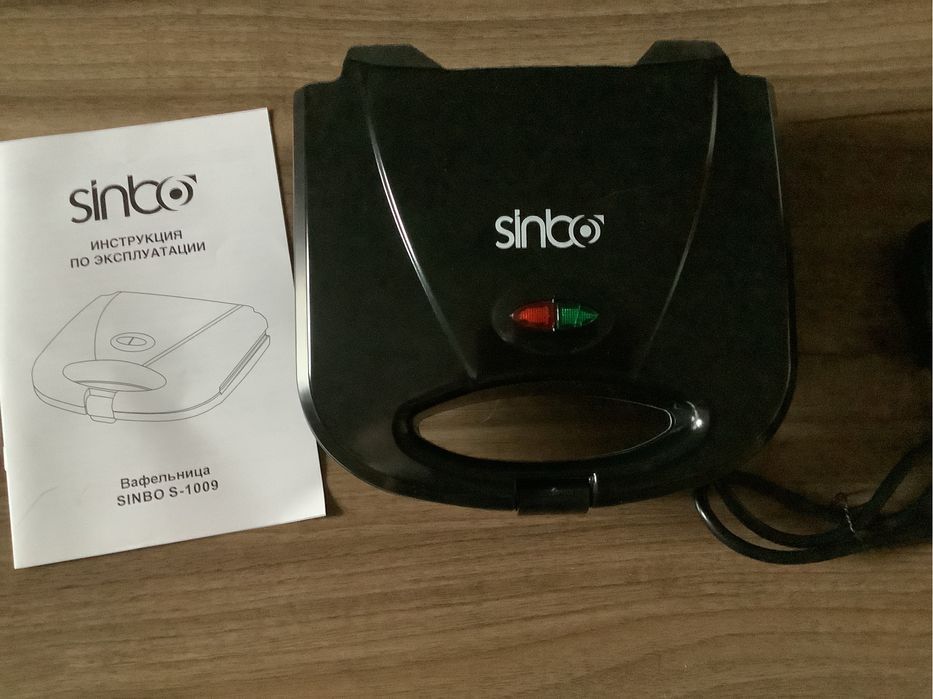 Продам электровафельницу sinbo