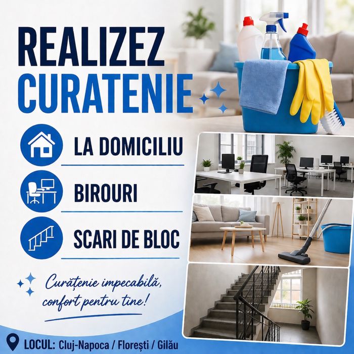 Prestari servicii de curatenie