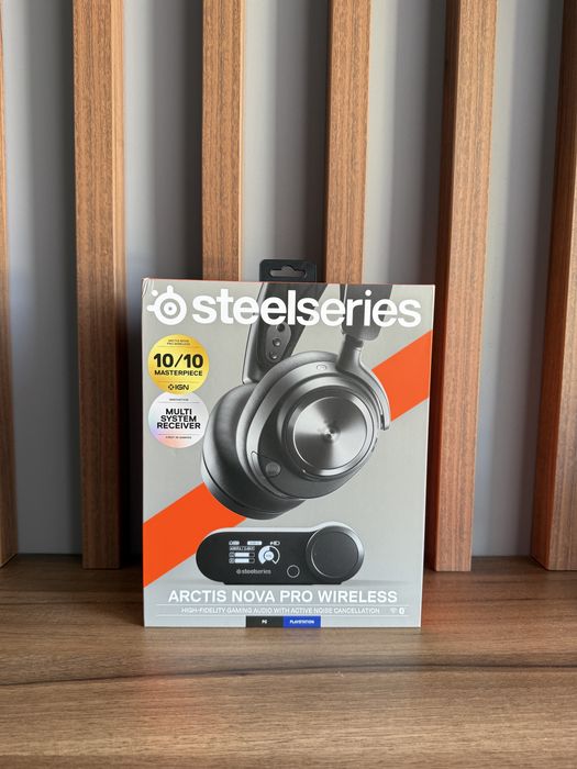 Casti Gaming SteelSeries Arctis Nova Pro Wireless - Noi - Sigilate