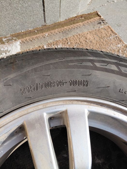 Продам ризина с дисками комплект