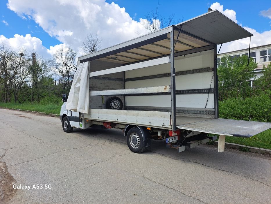 Транспортни и хамалски услуги с падащ борд.