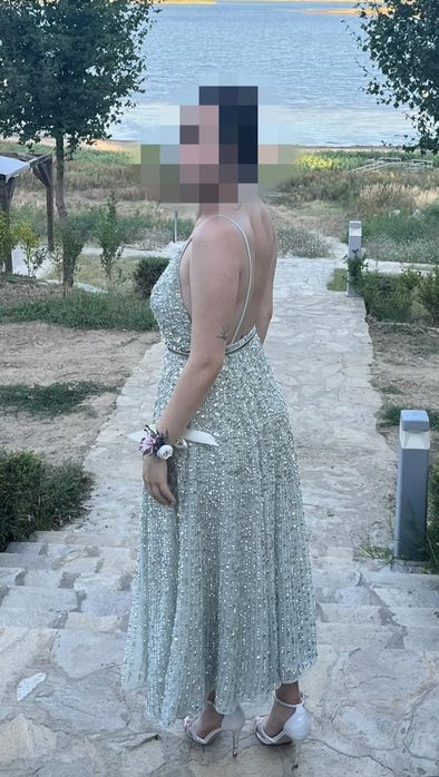 Дълга официална рокля