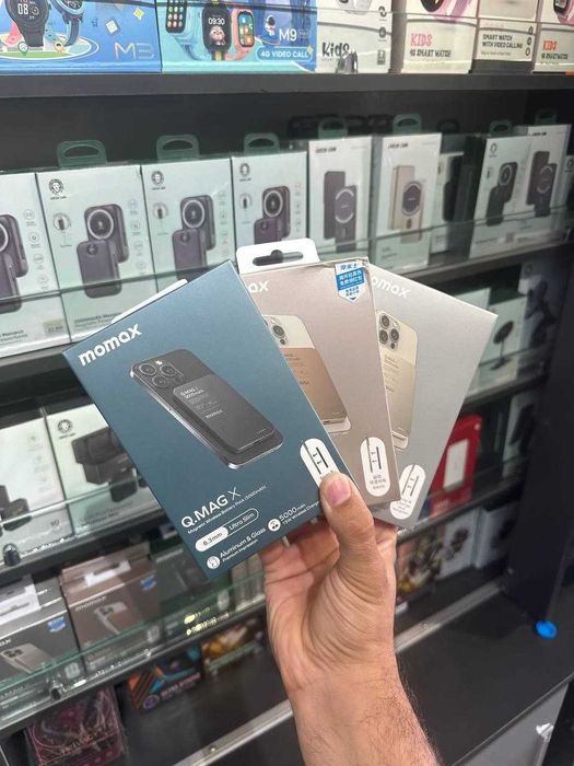 Momax Q.Mag X 5000 mAh — ультратонкий Power Bank MagSafe Есть доставка