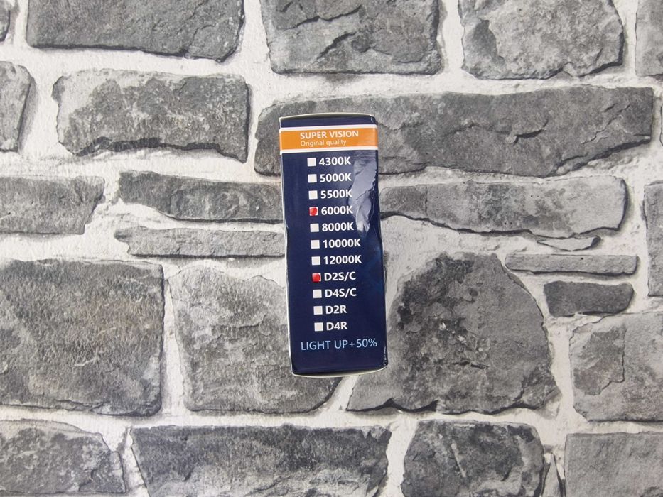 2 бр. Крушки  D2S Xenon 6000 K. +50%, Крушка Ксенон