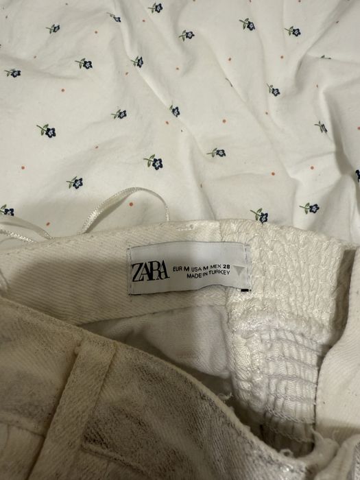 Metallic Зара топ