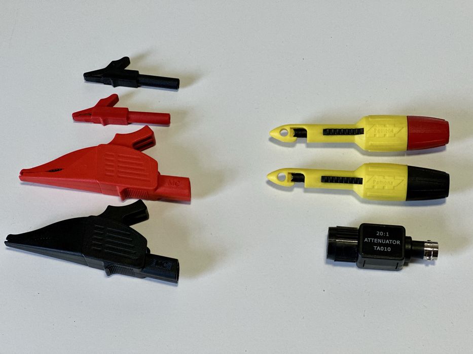 Cleste Ampermetric Pico TA018 TA019 Sonde Clesti Geanta Osciloscop Rar