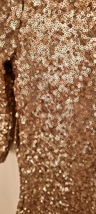 Rochie paiete "gold"