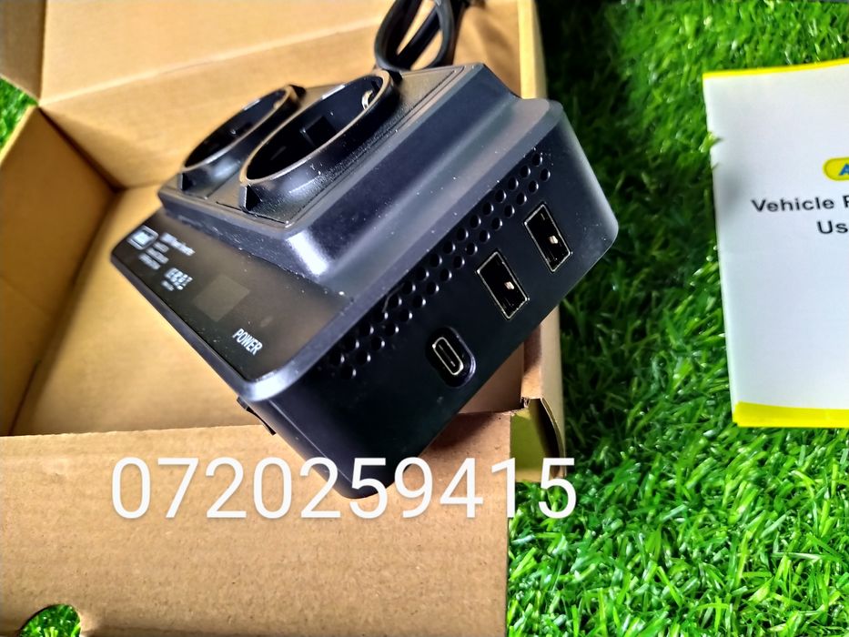Invertor Camping , 300W, 12V/220V, USB, CC8200