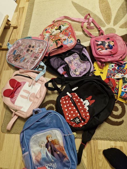 Детски ранички за градината адидас,мини маус,Елза и ана