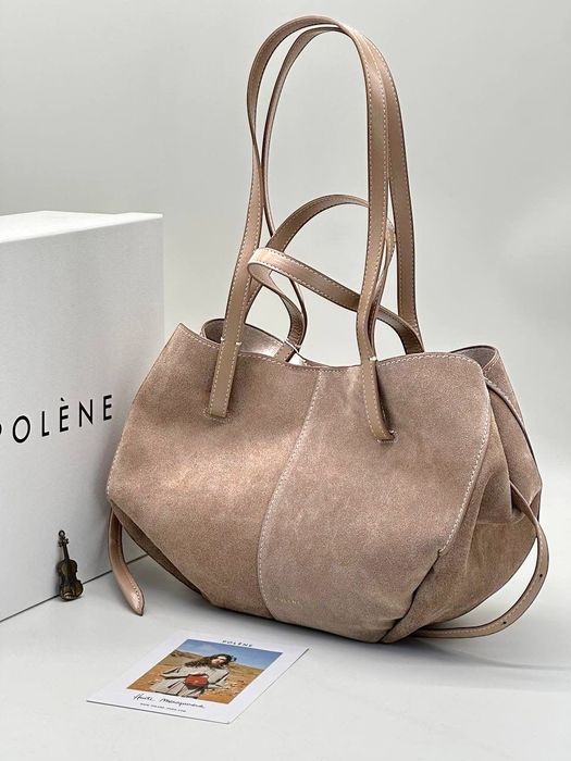 Сумки Polene из натуральной замши