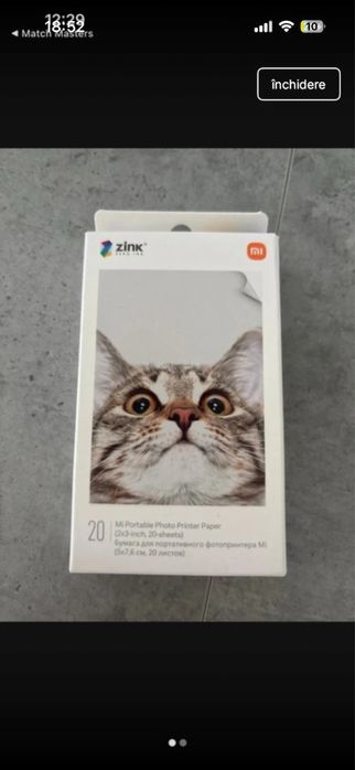 Film imprimanta portabila xiaomi