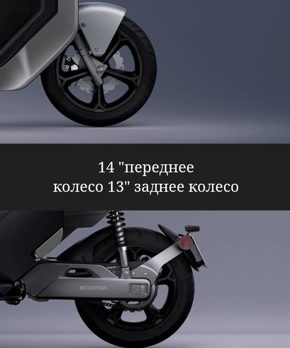 Электроскутер E-cooter e5