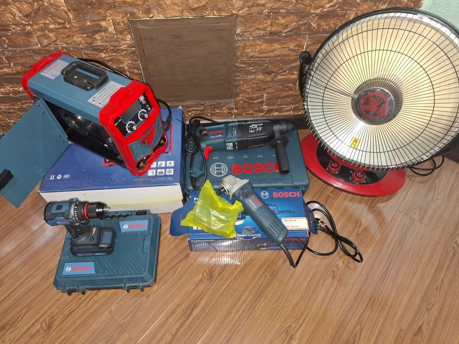 Новые инструменты + обогреватель