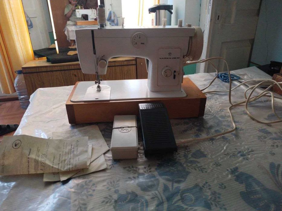 Швейная машина. Чайка 132м. Новая.не пользовались,в рабочем состоянии