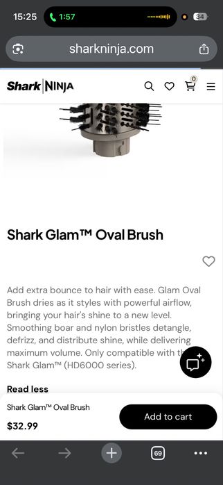 Shark flexStyle   овална четка