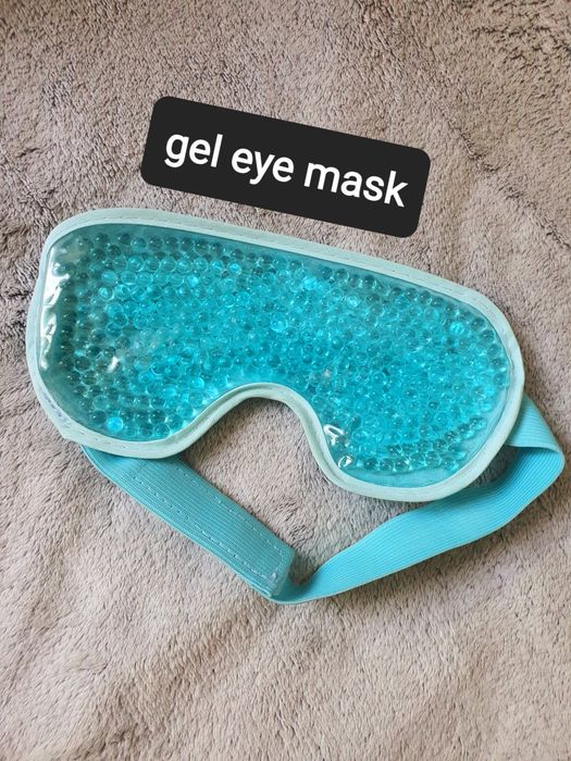 Mască ochi cu gel rece/cald reutilizabilă ajustabilă unisex nouă, pentru pungi ochi cearcane