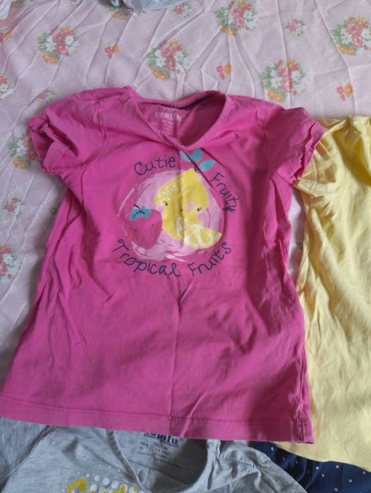 lot 9 tricouri 2 4 ani 98 104 fata fetita lupilu lidl bumbac gradinita