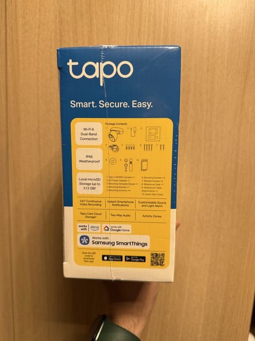 Външна камера 4К Tapo C560WS НОВА tp-link