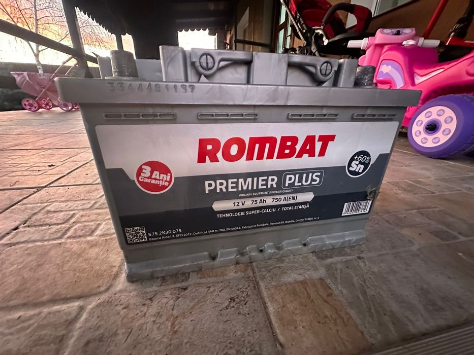 Baterie Rombat Premier Plus 75 Ah