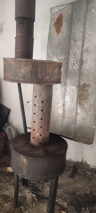 Продам печь на отработке