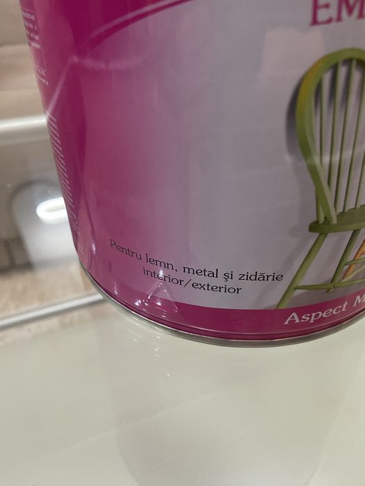 Vopsea Oskar Aqua Matt, Galben pret-a-porter, 2.5 L