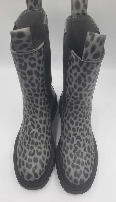 Ghete chelsea lux dama COPENHAGEN STUDIOS ed.limitata X OH APRIL piele naturala fina 39