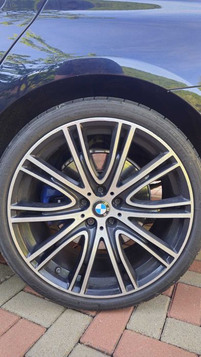 Jante Originale BMW Individual 20" Style 759 G30 cu Anvelope Bridgestone RunFlat 90%