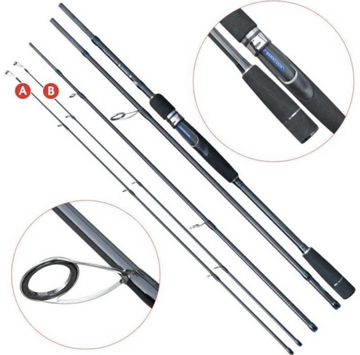 Lanseta fibra de carbon Baracuda Urban Stick 2104