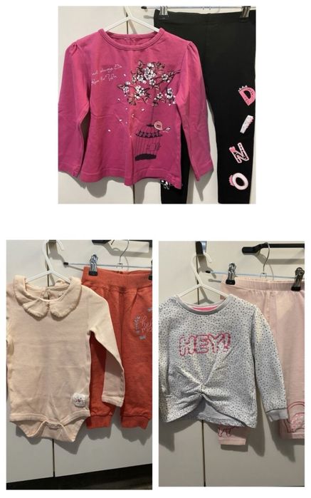 Комплекти за момиче 92 см