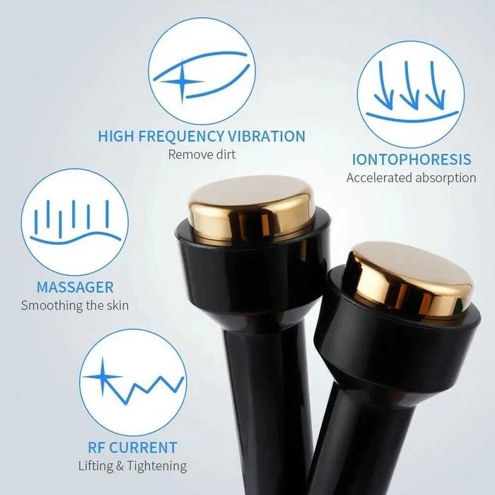 Ултразвуков уред за лице и тяло 2 в 1 , за лице, тяло, очи, масаж, спа