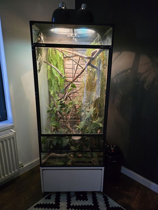 Lampa dubla ZooMed L caldura/UV+sistem de ceață/umificator ReptiPlanet