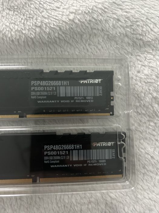 2x Placute RAM  Patriot, Premium Signature, 8GB