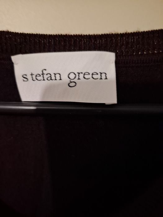 Vand vesta dama Ștefan Green Lain Merinos Wool.