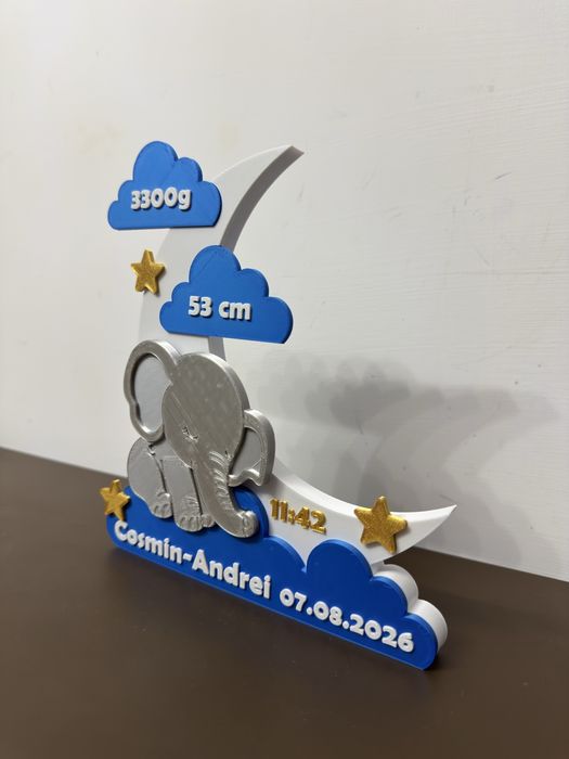 Suport cameră bebelus personalizat