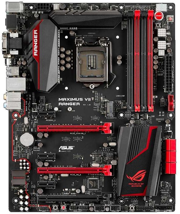 Дъно Дънна платка ASUS ROG Maximus VII Ranger Z97 1150 DDR3 OVERCLOCK